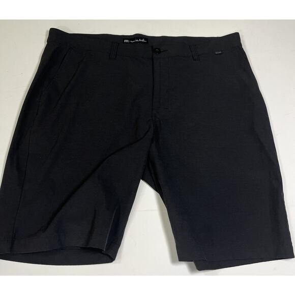 Travis Matthew Men’s Black Flat Front Golf Shorts 40x10 - Picture 1 of 5
